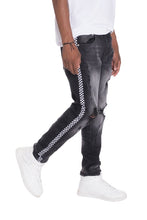 Load image into Gallery viewer, RACER DENIM- BLACK JEAN
