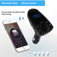 Load image into Gallery viewer, Bluetooth Hands-free FM Transmitter MP3 Player