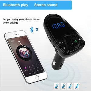 Bluetooth Hands-free FM Transmitter MP3 Player