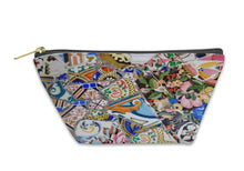 Load image into Gallery viewer, Accessory Pouch, Gaudi Mosaic In Guell Park In Barcelona Spain