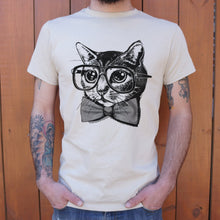 Load image into Gallery viewer, Nerd Cat T-Shirt (Mens)