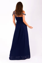 Charger l&#39;image dans la galerie, EVA&amp;LOLA  DRESS NAVY BLUE 51001-4