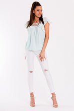 Load image into Gallery viewer, BLOUSE -BLUE 48028-3