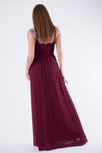 Charger l&#39;image dans la galerie, EVA &amp; LOLA DRESS eggplant 58003-1