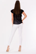 Load image into Gallery viewer, BLOUSE -BLACK 48028-4