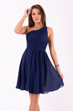 Load image into Gallery viewer, EVA&amp;LOLA  DRESS NAVY BLUE 46037-3