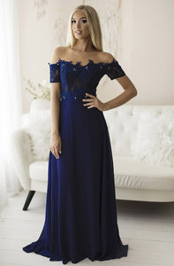 SENAT DELICATE DRESS NAVY BLUE 66008-1