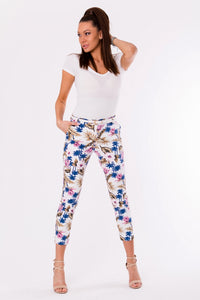 TROUSERS+BELT -WHITE 48011-2