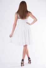 Cargar imagen en el visor de la galería, EVA &amp; LOLA DRESS WHITE 58007-4