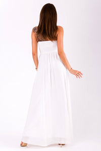 EVA&LOLA  DRESS WHITE 51009-3