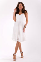 Load image into Gallery viewer, EVA&amp;LOLA  DRESS WHITE 46039-2