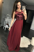 Load image into Gallery viewer, EVA &amp; LOLA DRESS EGGPLANT 44005-1
