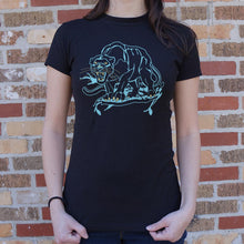 Cargar imagen en el visor de la galería, Black Panther T-Shirt (Ladies)