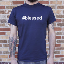 Cargar imagen en el visor de la galería, Hashtag Blessed T-Shirt (Mens)