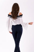 Load image into Gallery viewer, BLOUSE -WHITE 46031-3