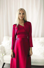 Load image into Gallery viewer, SENAT BOLERO DRESS CHERRY 68007-3
