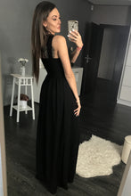 Load image into Gallery viewer, EVA &amp; LOLA DRESS BLACK 44003-3