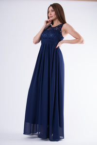 EVA & LOLA DRESS NAVY BLUE 58001-2