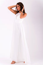 Cargar imagen en el visor de la galería, EVA&amp;LOLA  DRESS WHITE 51004-3