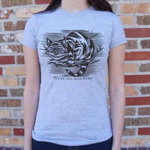 Cargar imagen en el visor de la galería, Cheshire Cat Madness T-Shirt (Ladies)