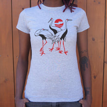 Load image into Gallery viewer, Cranes T-Shirt (Ladies)