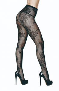 BACI PANTYHOSE JACKQUARD ARGYLE 50002-7