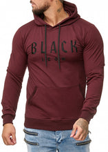 Cargar imagen en el visor de la galería, MEN&#39;S BLOUSE BLACK ICON- burgundy 52004-2