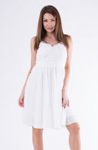 Cargar imagen en el visor de la galería, EVA &amp; LOLA DRESS WHITE 58007-4