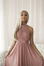 Load image into Gallery viewer, SENAT OPEN BACK  DRESS PINK 68006-2