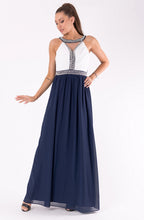 Load image into Gallery viewer, EVA &amp; LOLA DRESS NAVY 48031-2