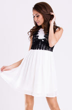 Load image into Gallery viewer, EMAMODA DRESS - WHITE 12004-4