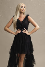 Load image into Gallery viewer, SENAT PRINCESS DRESS BLACK 67001-2
