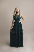 Load image into Gallery viewer, SENAT BOHO DRESS BOOTLE GREEN 64012-1