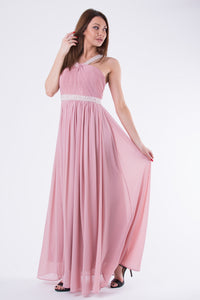 EVA & LOLA DRESS OLD PINK 58002-4