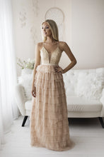 Load image into Gallery viewer, SENAT FLOUNCES DRESS CREAM 66005-2