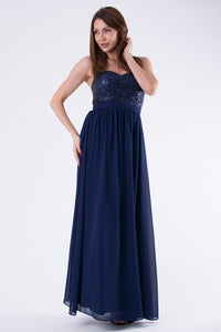 EVA & LOLA DRESS NAVY BLUE 58004-2