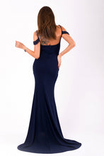 Cargar imagen en el visor de la galería, EVA&amp;LOLA  DRESS NAVY BLUE 51005-4