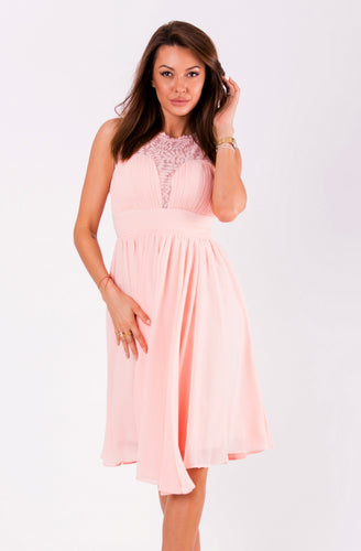 EVA&LOLA  DRESS POWDER PINK 51003-1