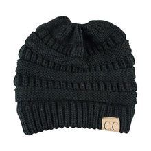 Cargar imagen en el visor de la galería, Trendy Warm winter knitted Chunky Soft Slouchy Beanie