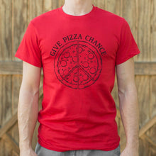 Load image into Gallery viewer, Give Pizza Chance T-Shirt (Mens)