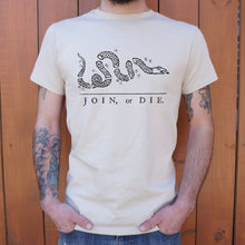 Load image into Gallery viewer, Join Or Die Snake T-Shirt (Mens)