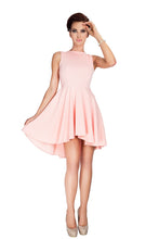 Load image into Gallery viewer, Lacosta - Exclusive dress with longer back - peach 33-1