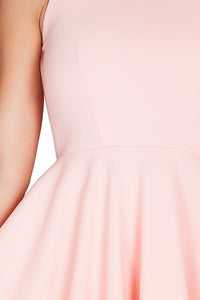Lacosta - Exclusive dress with longer back - peach 33-1