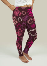 Charger l&#39;image dans la galerie, Leggings with Hearts