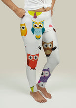 Cargar imagen en el visor de la galería, Leggings with Owls