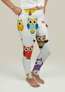 Leggings with Owls