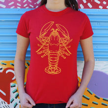 Load image into Gallery viewer, Lobster T-Shirt (Ladies)