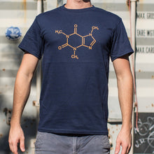 Load image into Gallery viewer, Mighty Caffeine Molecule T-Shirt (Mens)