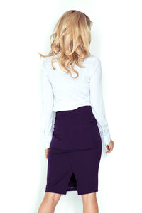 Skirt - navy blue MM 001-2