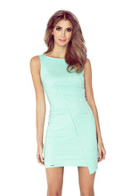 Load image into Gallery viewer, Morimia MM 004-3 Asymmetrical dress - mint